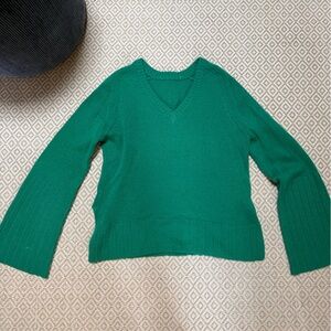Green Knit Sweater